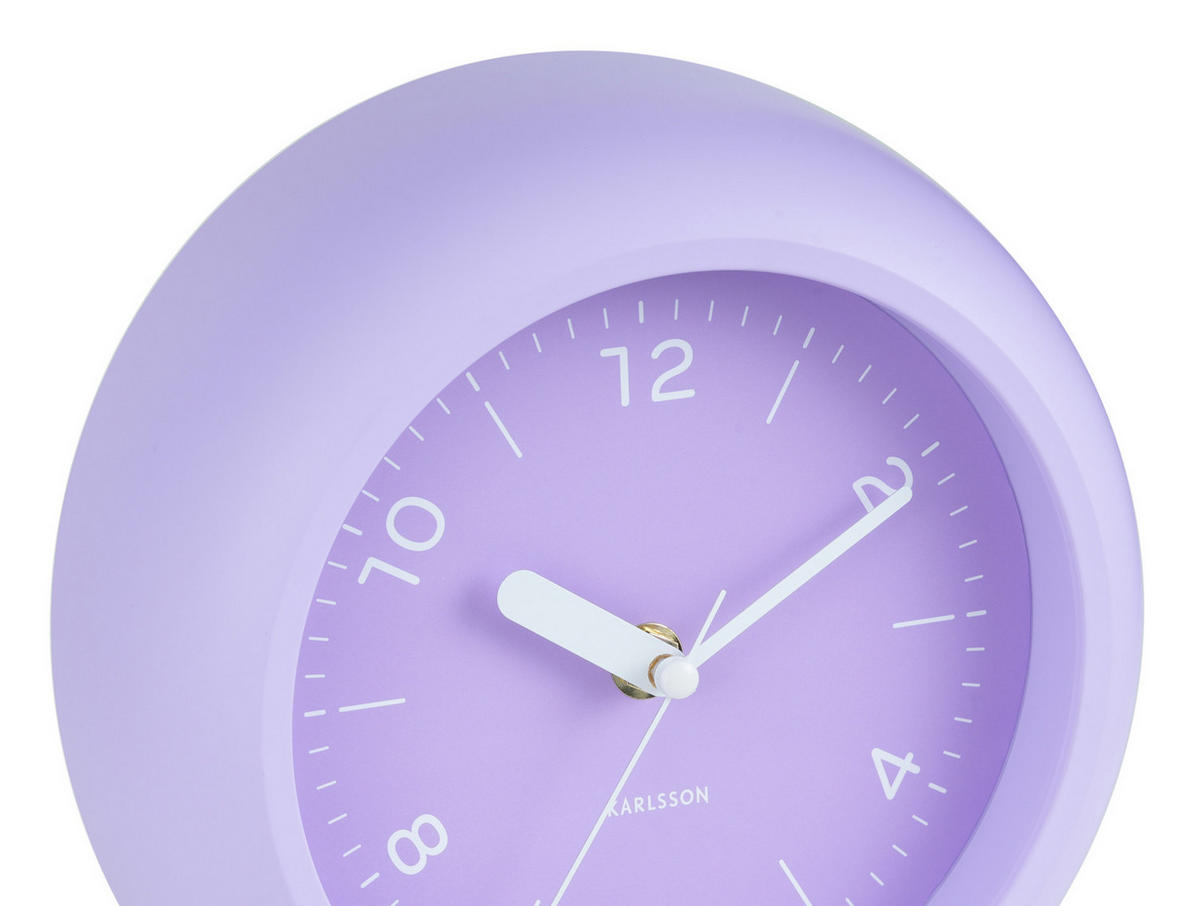 WANDUHR Slope Ø20 cm - Lila, Kunststoff (20/6.7/20cm) - Karlsson