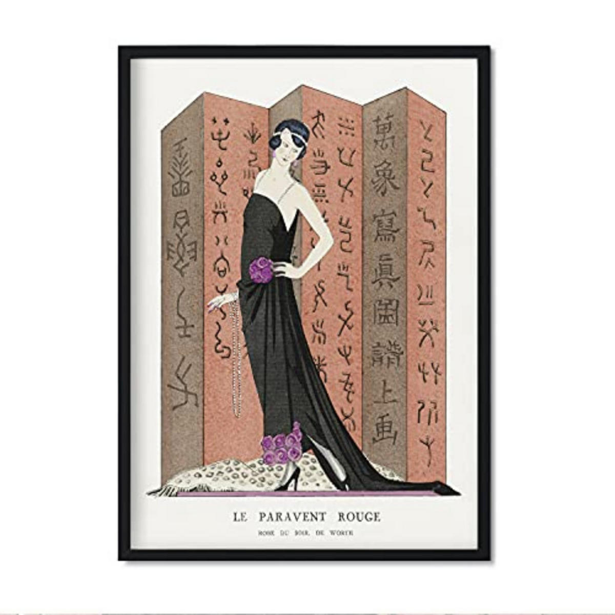POSTER George Barbier Art Deco 024 A3 Rahmenlos - Klar, Papier (29.7/5/42cm) - Nacnic