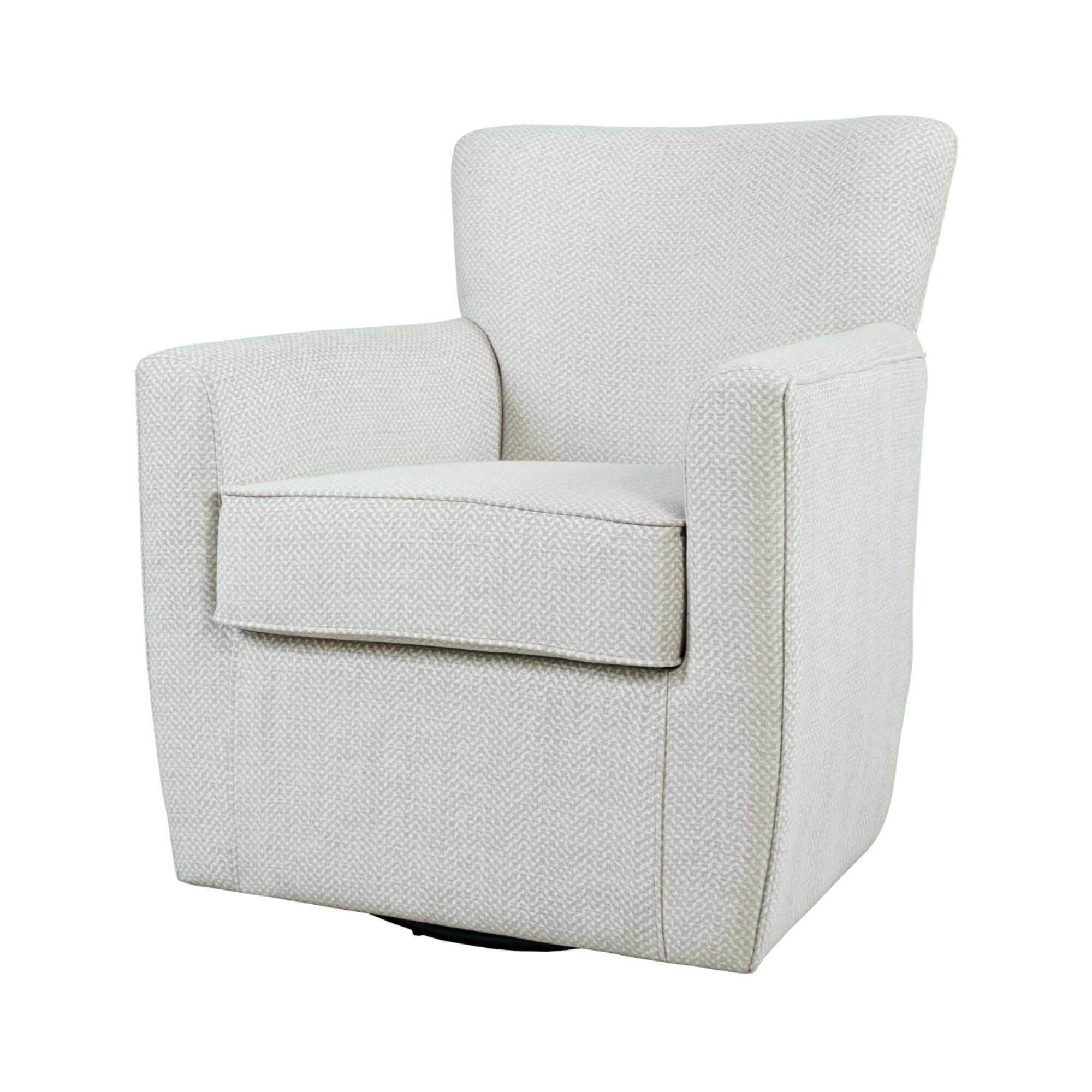 SESSEL LEITH Weiß 83x77x90 cm - Weiß, Textil (83/90/77cm) - FURNLUX