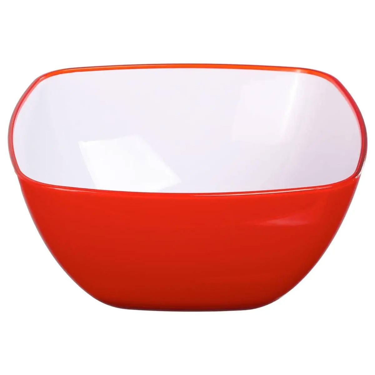 SALATSCHÜSSEL Nomad Orange 1,5 l 19/19/9 cm - Orange, Kunststoff (19/9/19cm) - 5five Simply Smart