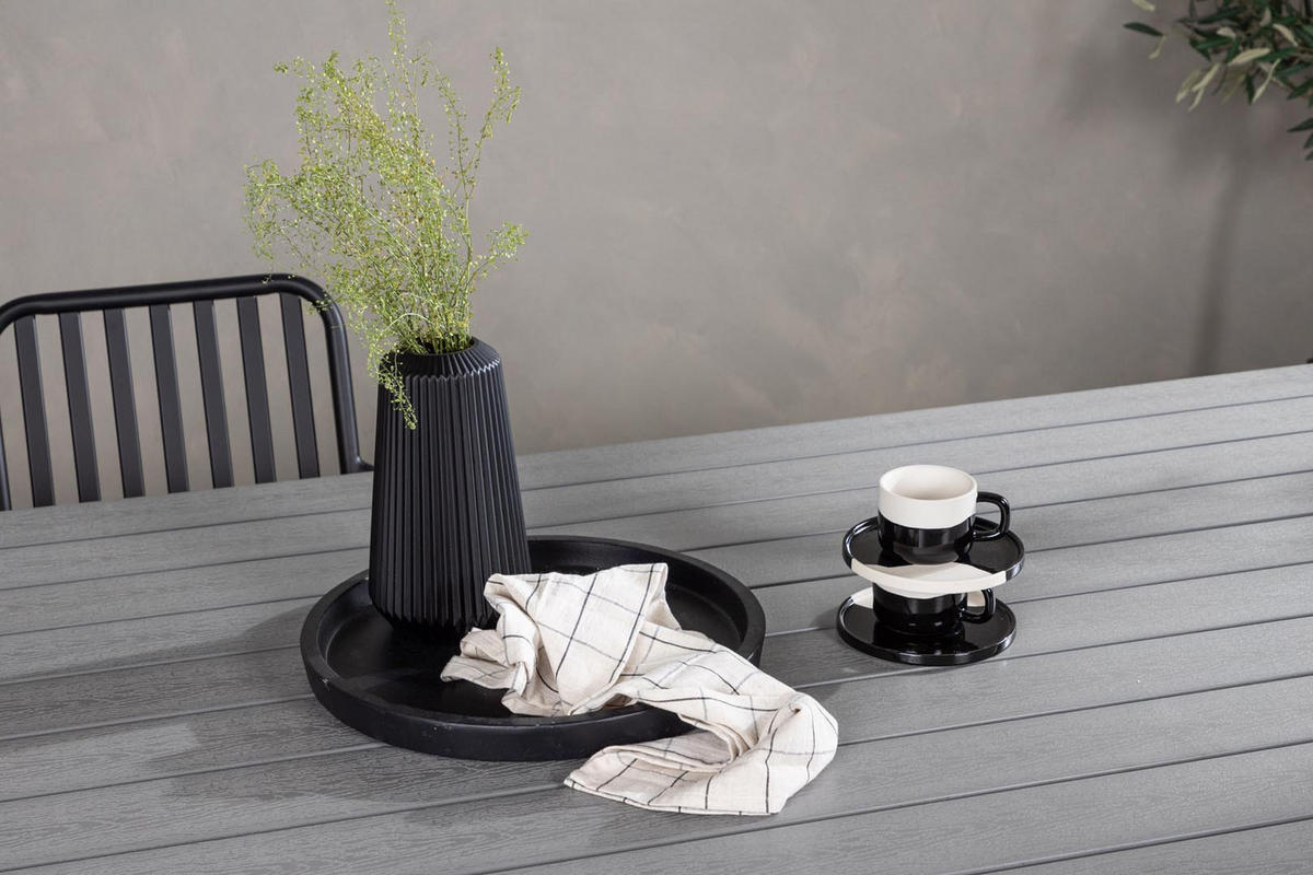 GARTENTISCH Grau - Grau, Holzwerkstoff (200/100/74cm) - ebuy24