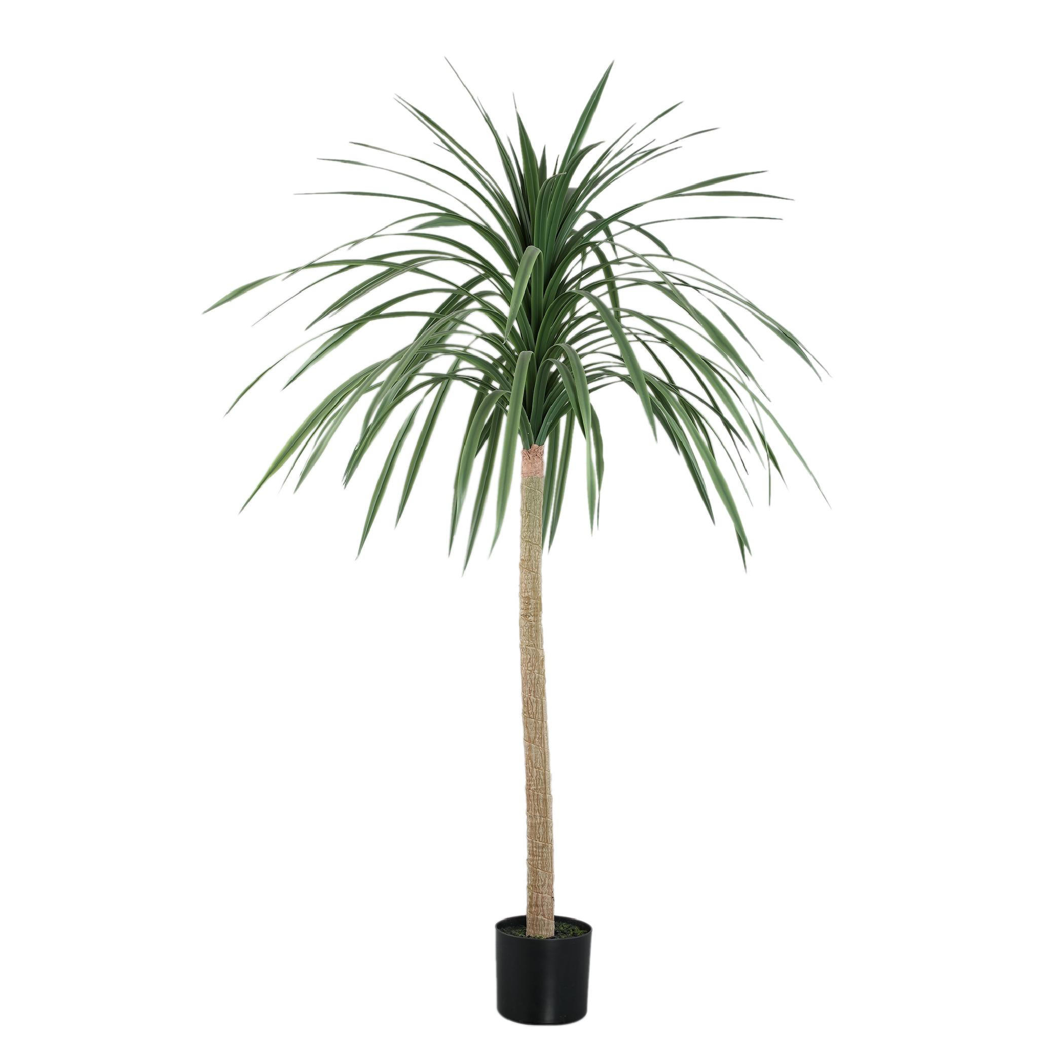 KUNSTPFLANZE Tree Grün 90/90/160cm - Grün, Kunststoff (160cm) - PTMD Collection