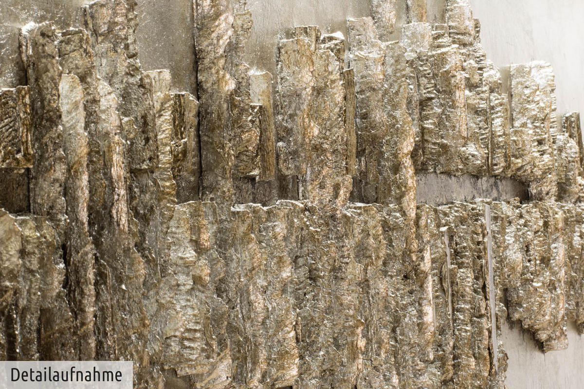 HOLZBILD Beige 144/44 cm - Beige/Braun, Holz (8.8/44cm) - KUNSTLOFT