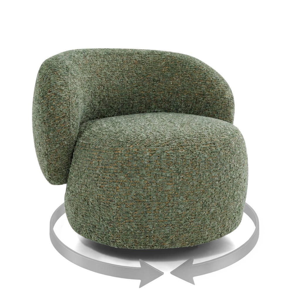 Thumbnail - Beautysofa Sessel, Grün, Textil, 99x82x91 cm, Wohnzimmer, Sessel, Polstersessel