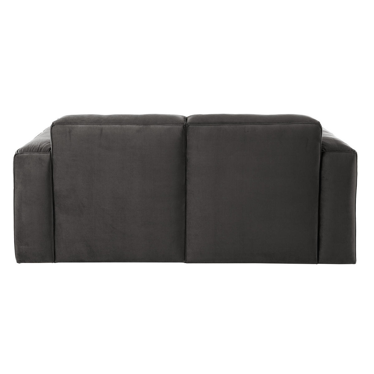 2-SITZER SOFA - Dunkelgrau, Textil (190/75/96cm) - home24