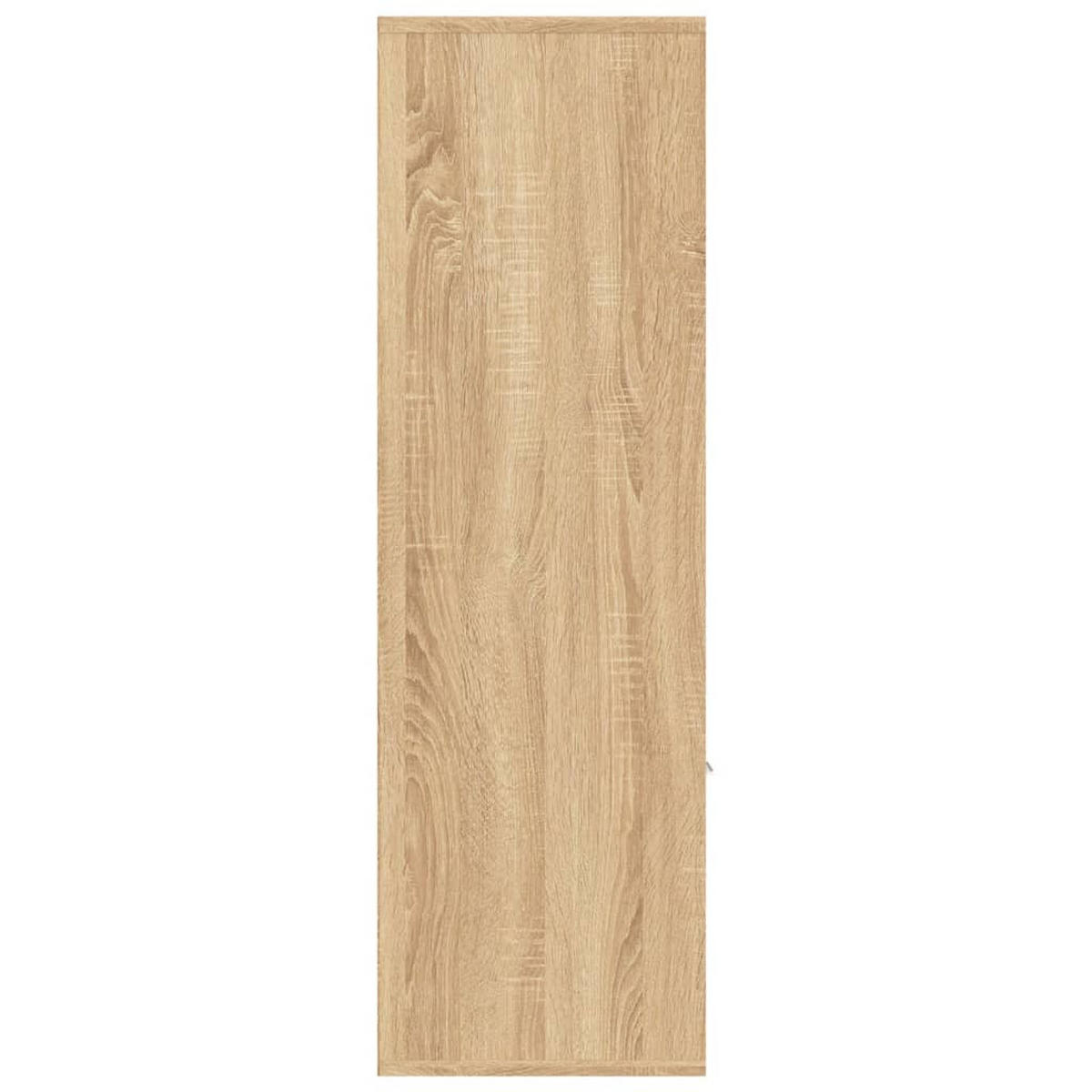BÜCHERSCHRANK mit 7 Fächern, 2 Türen 98/30/98 cm aus Holzwerkstoff Sonoma-Eiche Dekor - Sonoma Eiche, Holz (98/98/30cm) - vidaXL