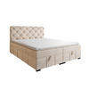 BOXBETT Gisel - Creme, Holzwerkstoff/Textil (120/200cm) - Fun Möbel