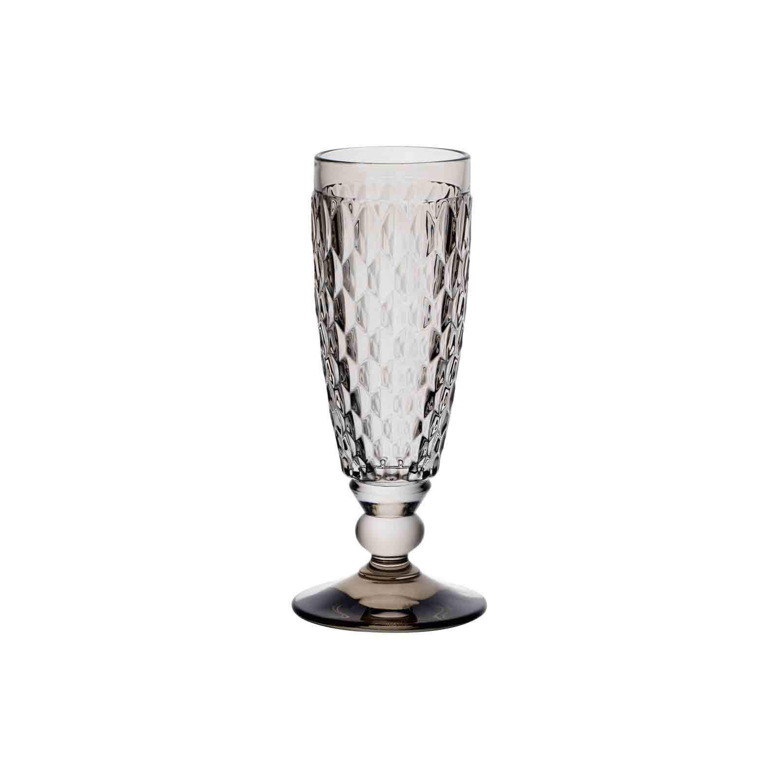 WASSER-, WEIN- UND SEKTGLÄSER Boston Coloured Smoke 12er Set - Grau, Glas - Villeroy & Boch