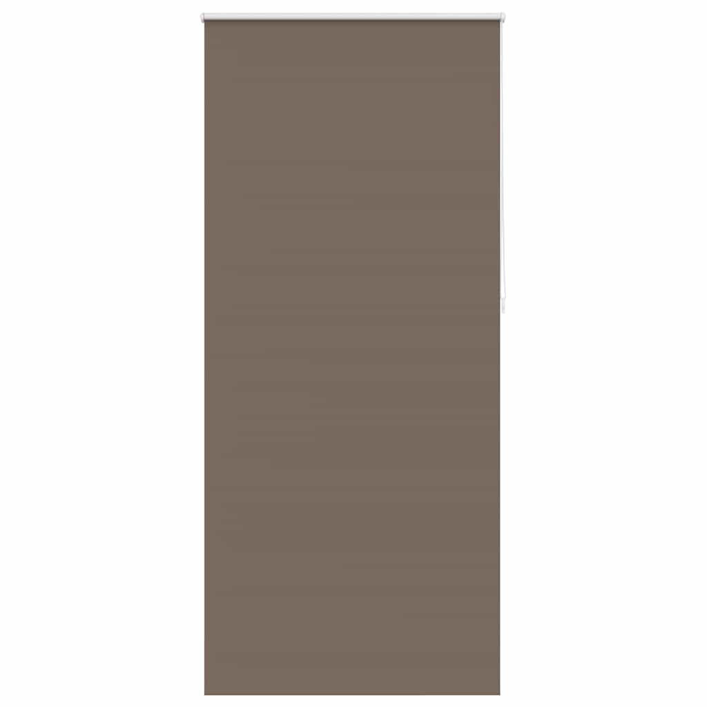 vidaXL Verdunkelungsrollo Braun 120x230 cm