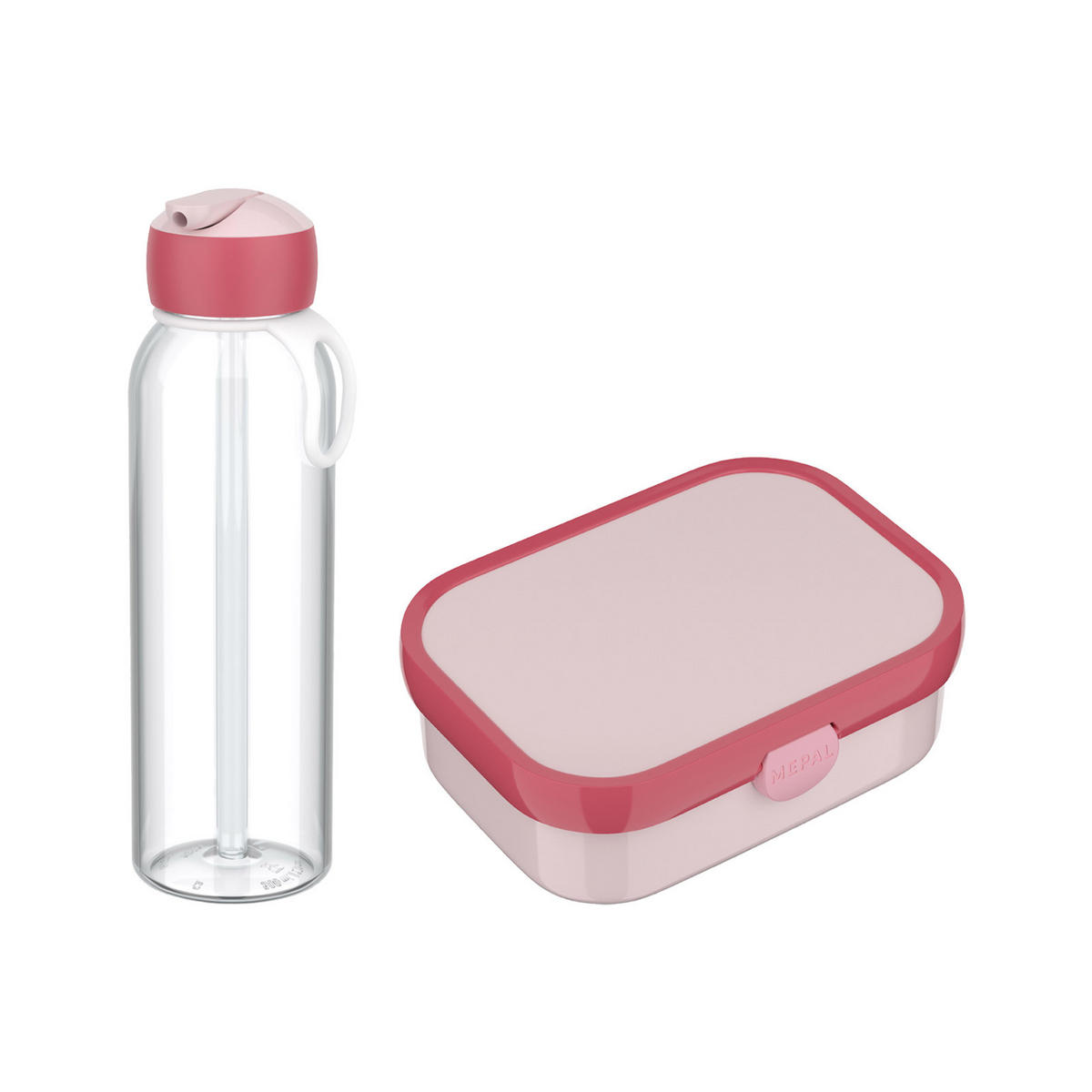 LUNCHSET Campus Cool Pink 2er Set - Pink, Kunststoff (1/1/1cm) - Mepal