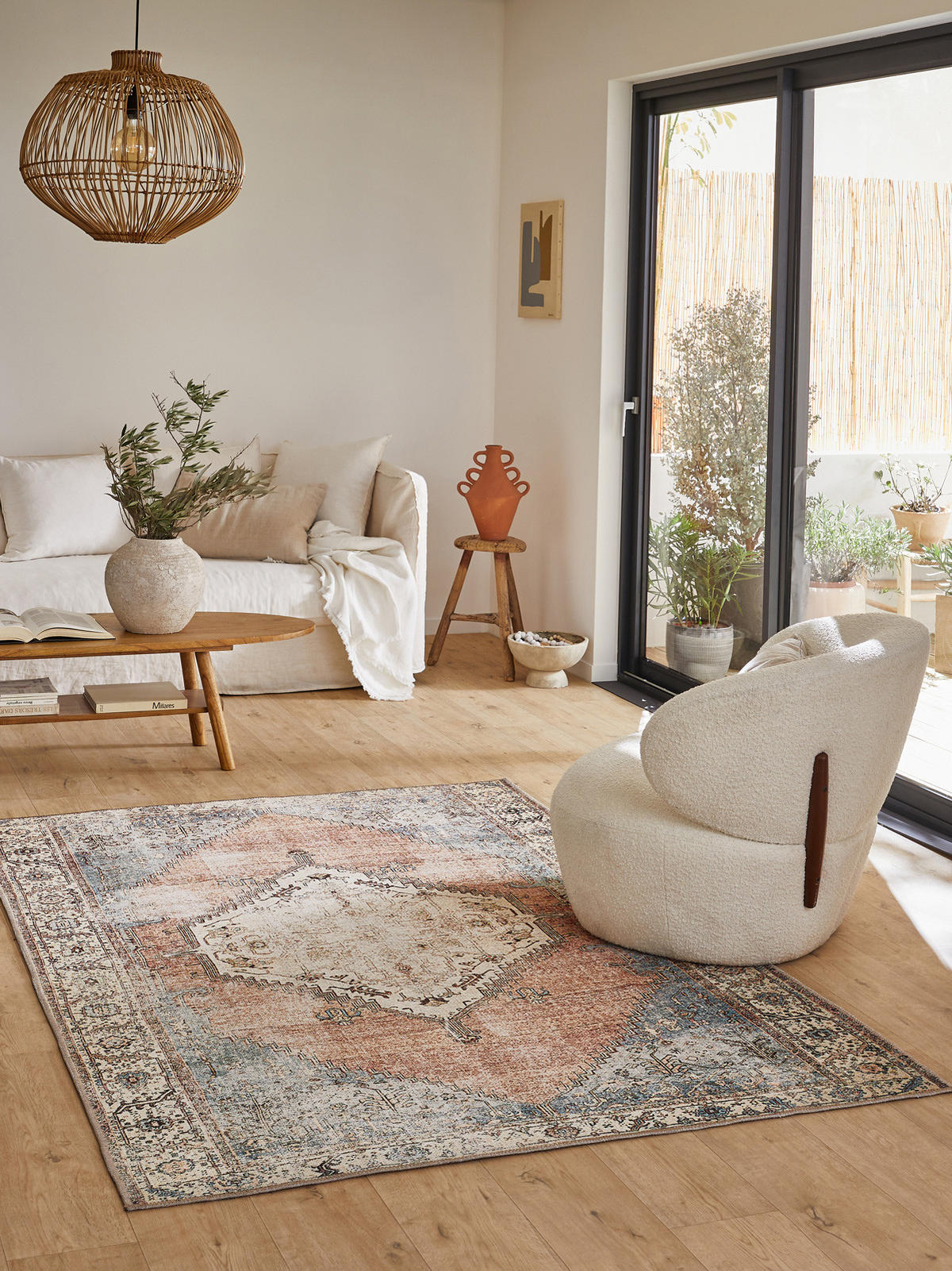 VINTAGE-TEPPICH Carry 80x150 cm - Multicolor, Textil (80/150cm) - Nazar Rugs