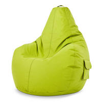 SITZSACK Lounge Chair "Cozy" 80x70x90cm - Hellgrün, Textil (70/90/80cm) - Green Bean