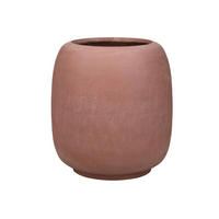 PFLANZENTOPF Mocha braun 37/32,5/32,5 - Braun, Stein (37cm) - Mobili Rebecca