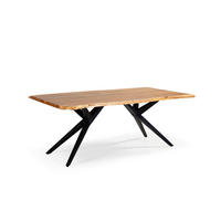 ESSTISCH Mudri Braun 200/100/76 cm - Braun, Holz (200/100/76cm)