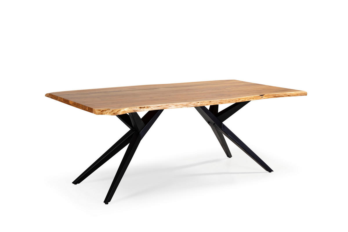 ESSTISCH Mudri Braun 200/100/76 cm - Braun, Holz (200/100/76cm)