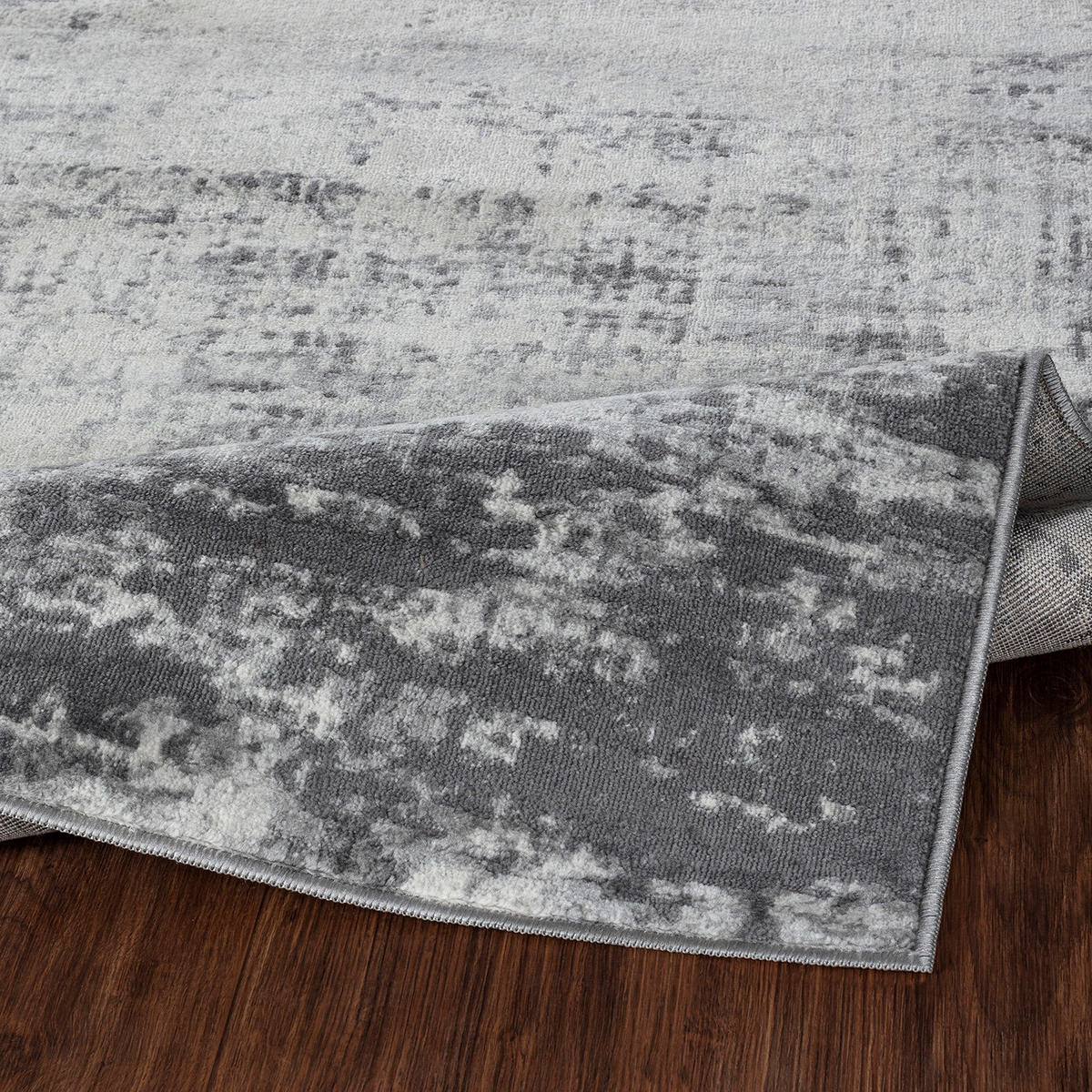 KURZFLORTEPPICH 80x220 cm Grau - Grau, Textil (80/220cm)