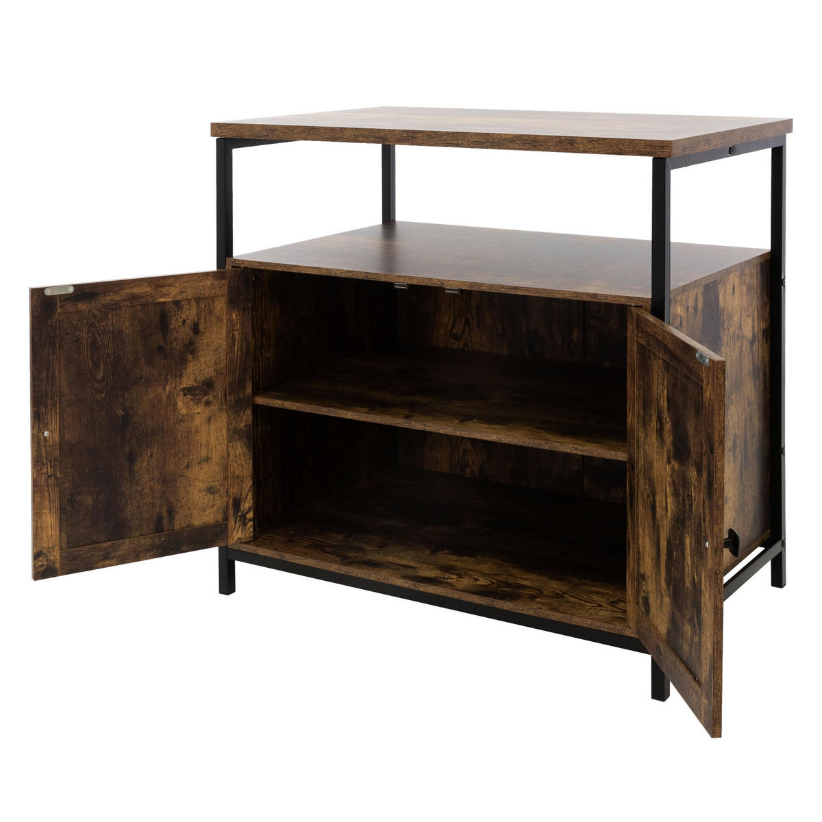 KOMMODE - Braun, Holzwerkstoff (50.5/80.5/80cm) - ML-DESIGN