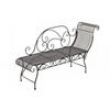 GARTENLIEGE Metall bronze - Bronzefarben, Metall (156/78/46cm) - CLP