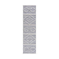 HOCHFLOR-TEPPICH Focus 3022 Grau 80x300 cm - Grau, Textil (80/300cm) - carpet city