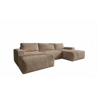 ECKSOFA EINAR 362 cm x 170 cm – Stoff: ZOOM 03 Farbe: Beige - Beige, Textil (362/170cm) - A&J MöbelLand