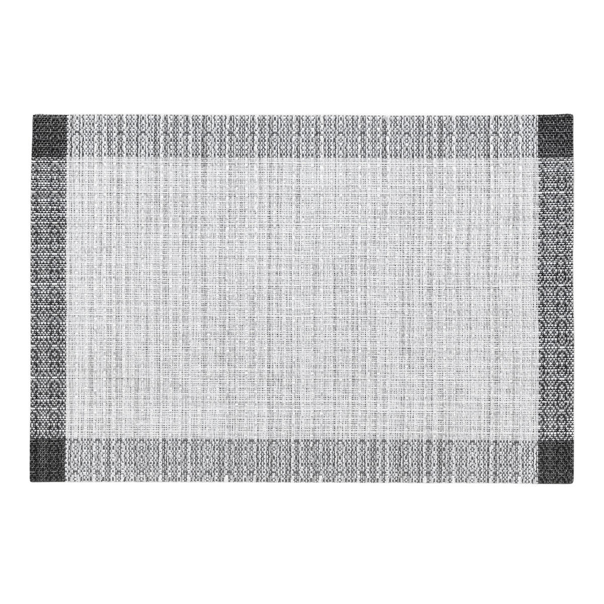 DEKORATIVES TISCHSET Soto - Grau, Kunststoff (45/30/1cm) - home&you