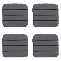 SITZKISSEN Panama 40/40 cm 4er-Set - Grau, Textil (40/2/40cm) - Madison
