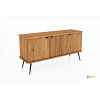 KOMMODE LINA - Wildeiche, Holz (144/72/46cm) - byoak