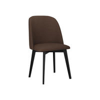 STUHL Monti 3, Holzfarbe: Schwarz - Schwarz/Braun, Holz (48/83/55cm) - MIRJAN24