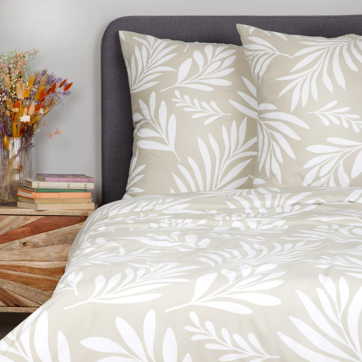 BETTWÄSCHE Theos Mikrofaser grün 160/200 cm - Grün, Textil (160/200cm) - Homla