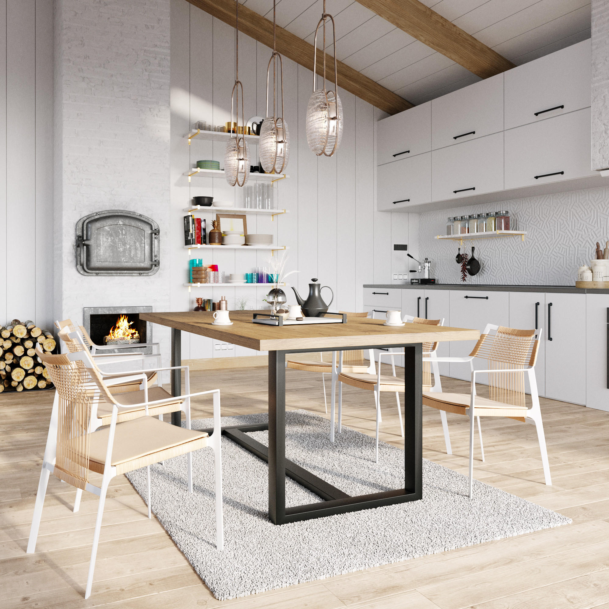 Thumbnail - Metalo Pro Tischbeine, Schwarz, Metall, 70x72x150 cm, Esszimmer, Tische, Esstische, Tischsysteme