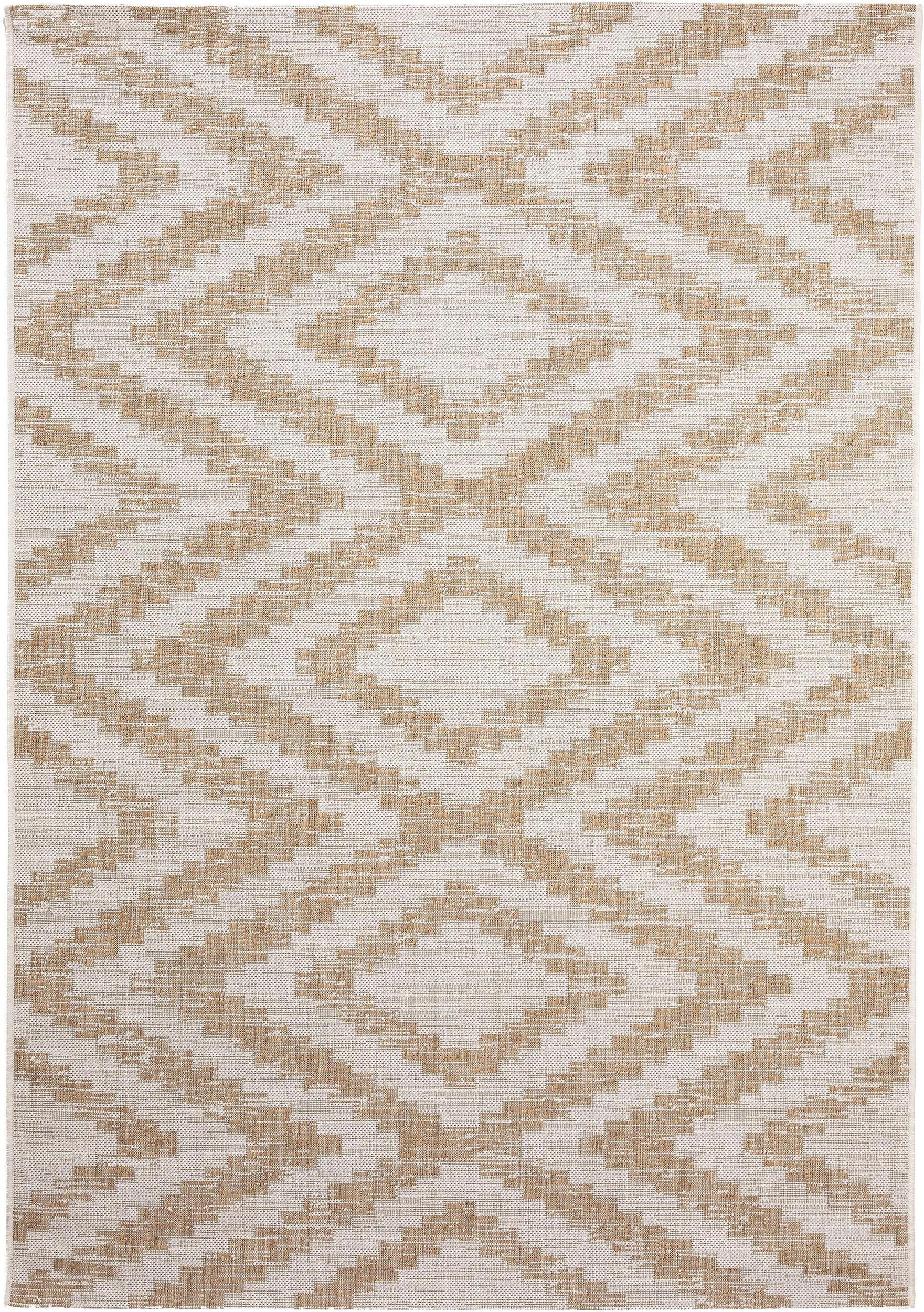 OUTDOORTEPPICH Cleo Cream/Beige 200x290 cm - Creme, Textil (200/290cm) - benuta Nest