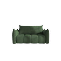 SOFA 2er-sitzer Ontario Mit Liegefunktion - Grün, Holzwerkstoff/Textil (162/86/101cm) - Fun Möbel