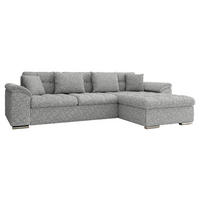 ECKSOFA Diana, Seite: Rechts - Silberfarben, Holz/Textil (280/160cm) - MIRJAN24