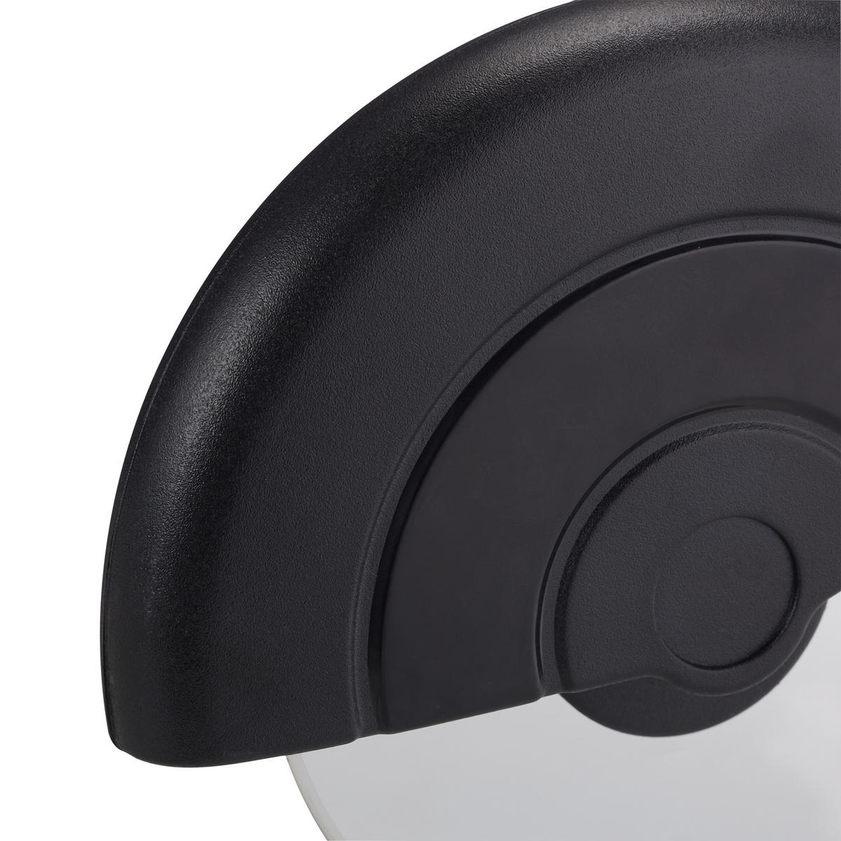 PIZZASCHNEIDER - Multicolor, Kunststoff/Metall (13.5/11.5/2.8cm) - Relaxdays