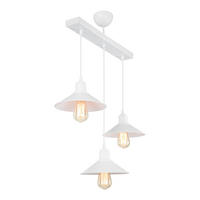 HÄNGELEUCHTE Darlington - Weiß, Kunststoff (22/50/80cm) - lux.pro