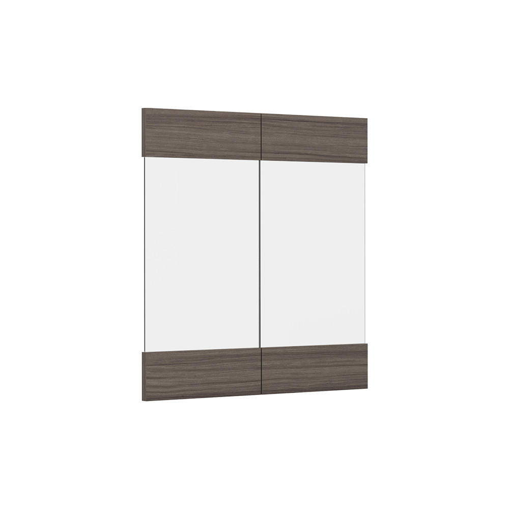 K&Ouml;KSFRONT R-Line &Auml;delgr&aring; 59.2x59 cm m&ouml;belfront f&ouml;r v&auml;ggsk&aring;p med glas 59/59.2/1.6 cm