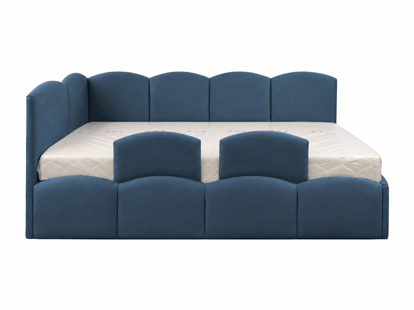 KS Home Concept Kinderbett Blau 90x200 cm