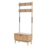 GARDEROBE Metall Braun - Braun, Metall (72/185/35cm) - Nordlys
