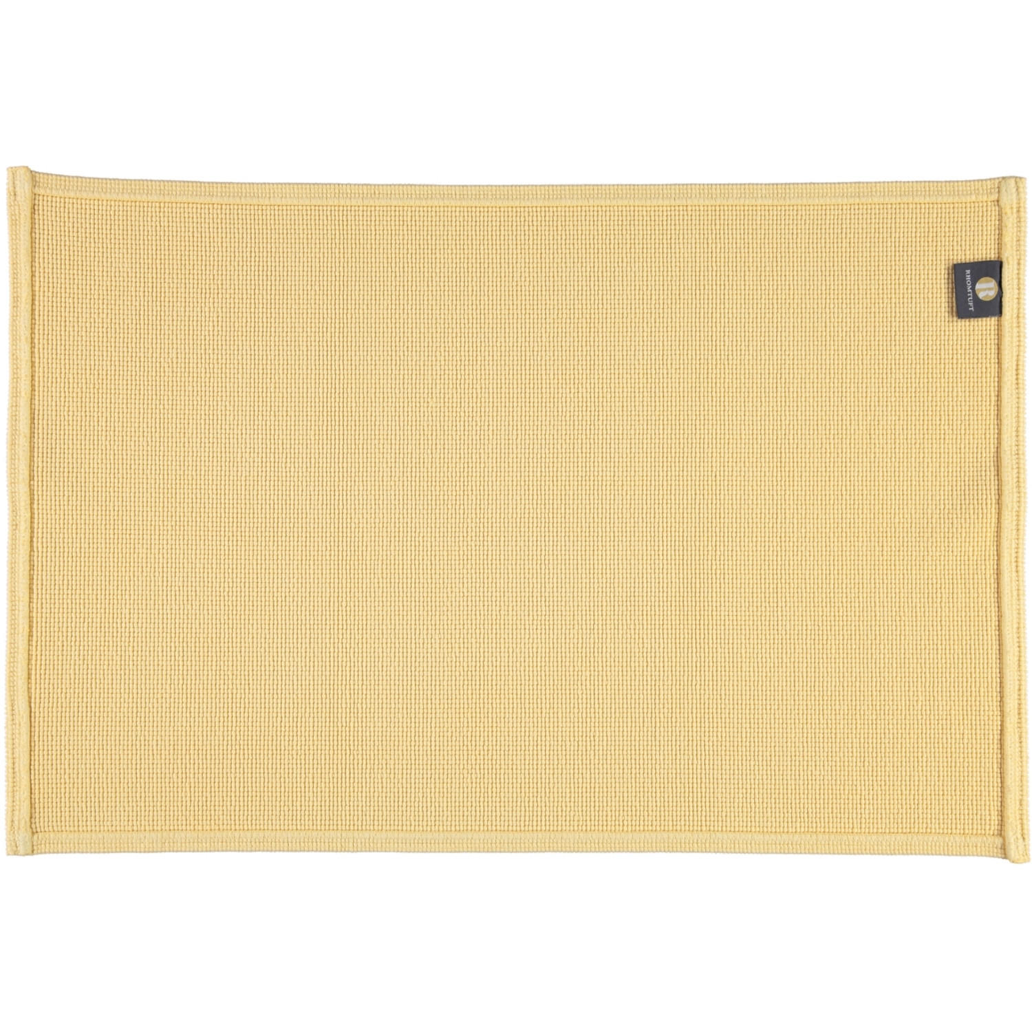 BADEMATTEN PLAIN MAIS - 390 - Gelb, Textil (60/90cm) - Rhomtuft