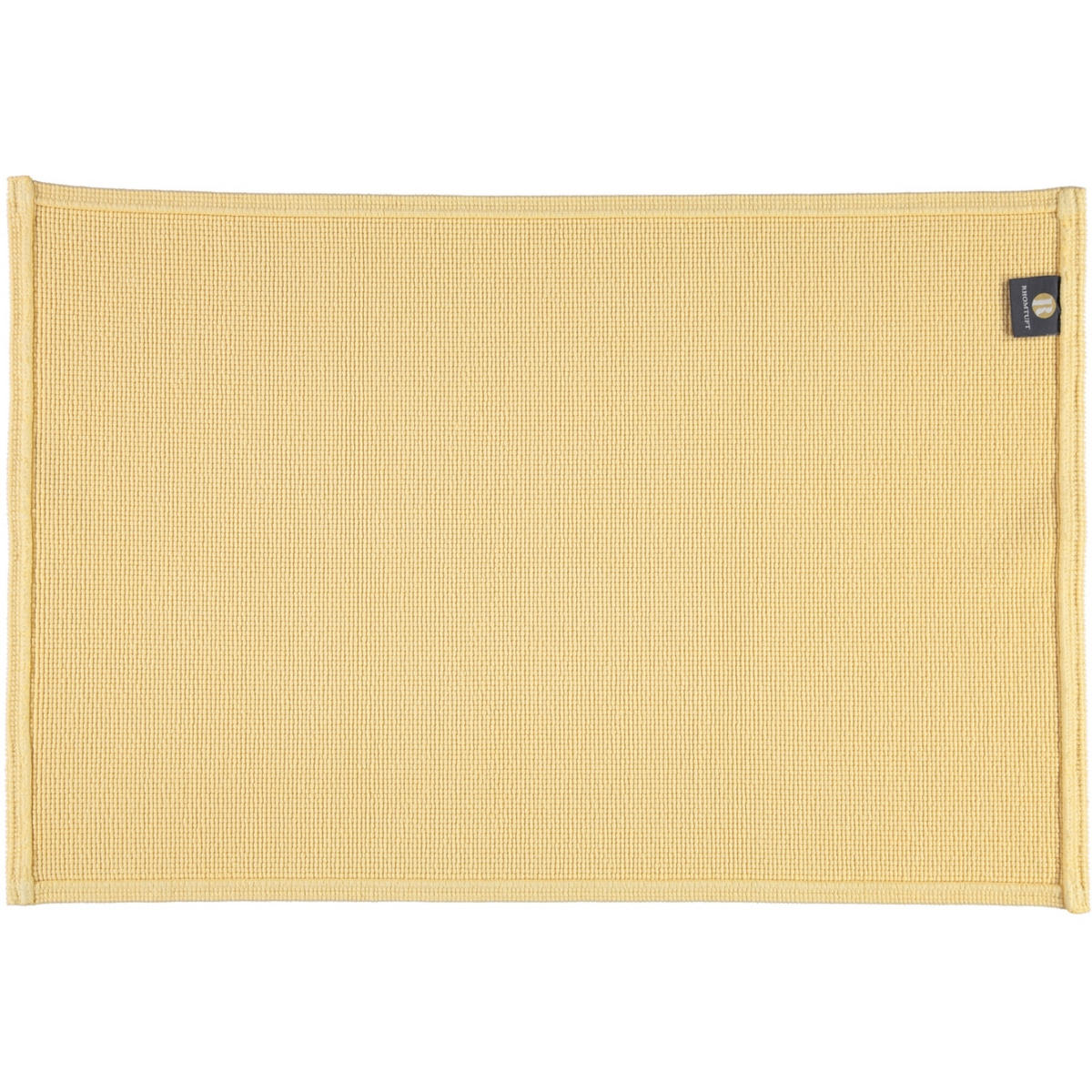 BADEMATTEN PLAIN MAIS - 390 - Gelb, Textil (60/90cm) - Rhomtuft