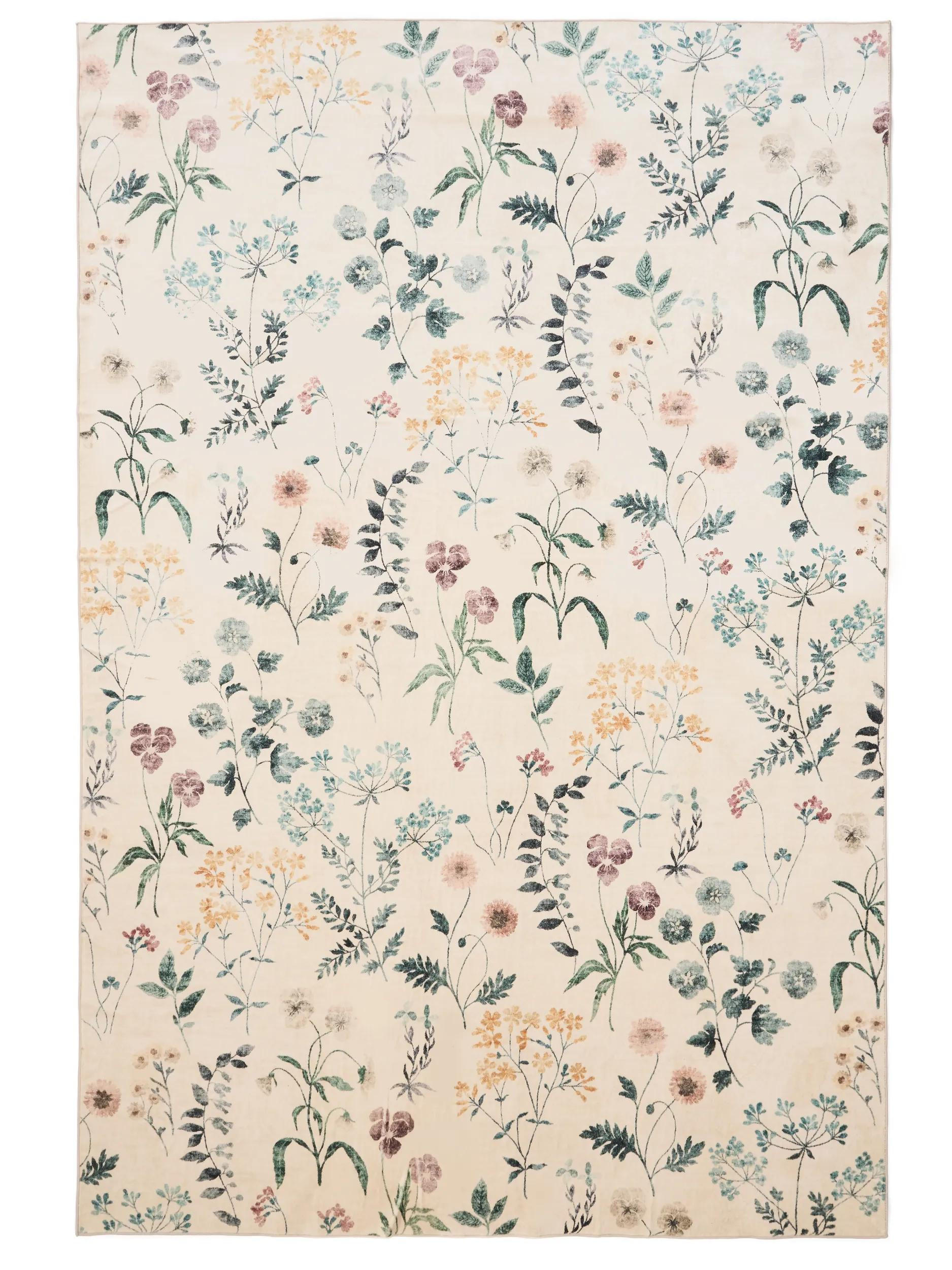 TEPPICH Milly waschbar Multicolor 120/170 cm - Multicolor, Kunststoff/Textil (120/170cm) - benuta