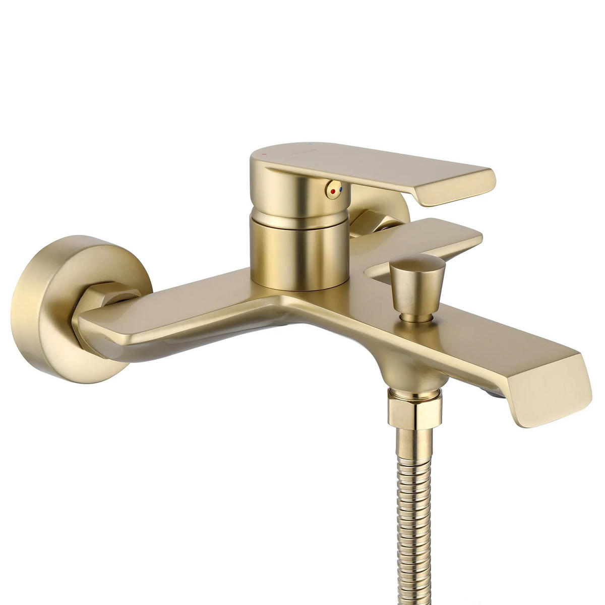 WANNENARMATUR Rea Hass Brush Gold - Goldfarben, Metall (20/10/21cm) - REA