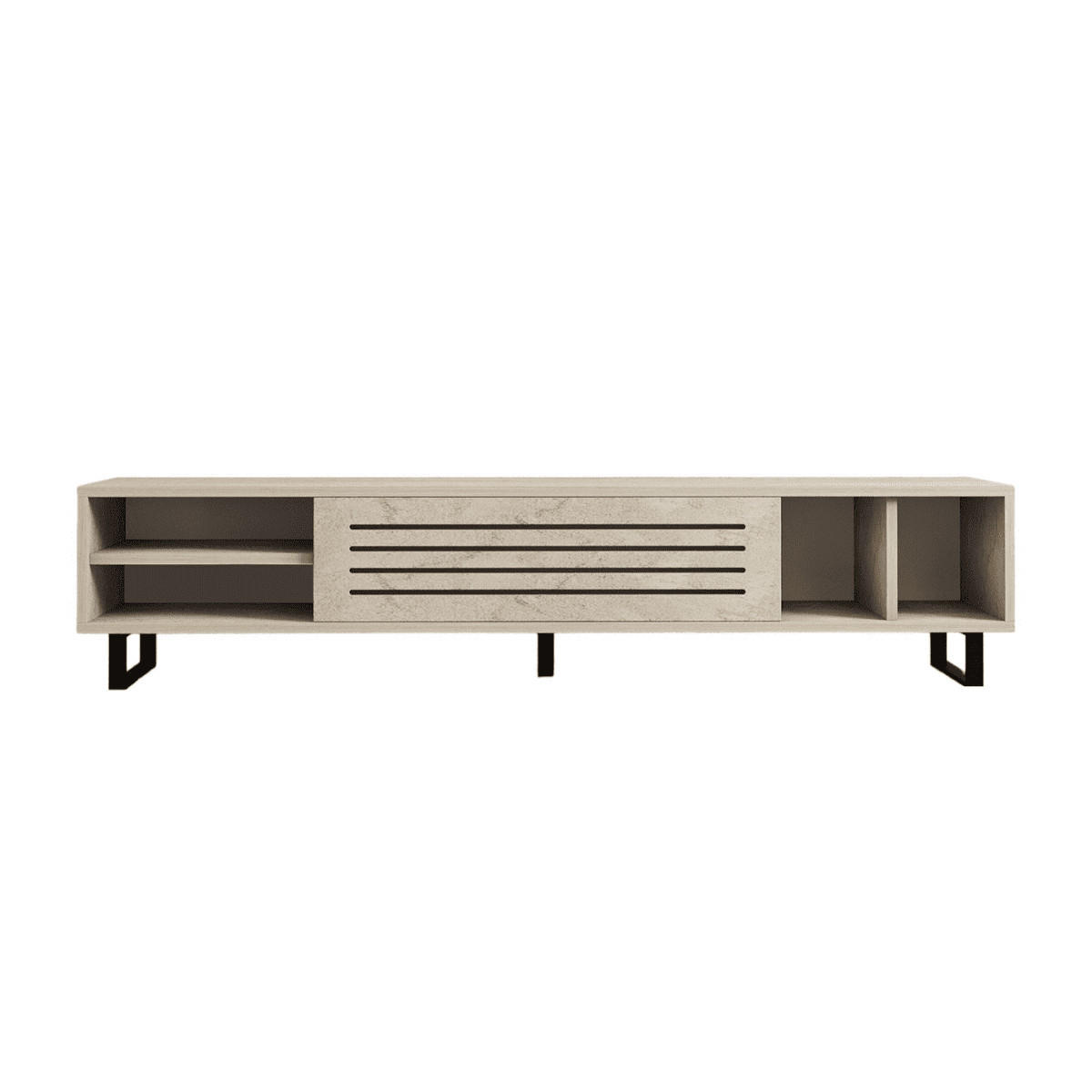 Calicosy Tv-Möbel Beige 40x35x160 cm