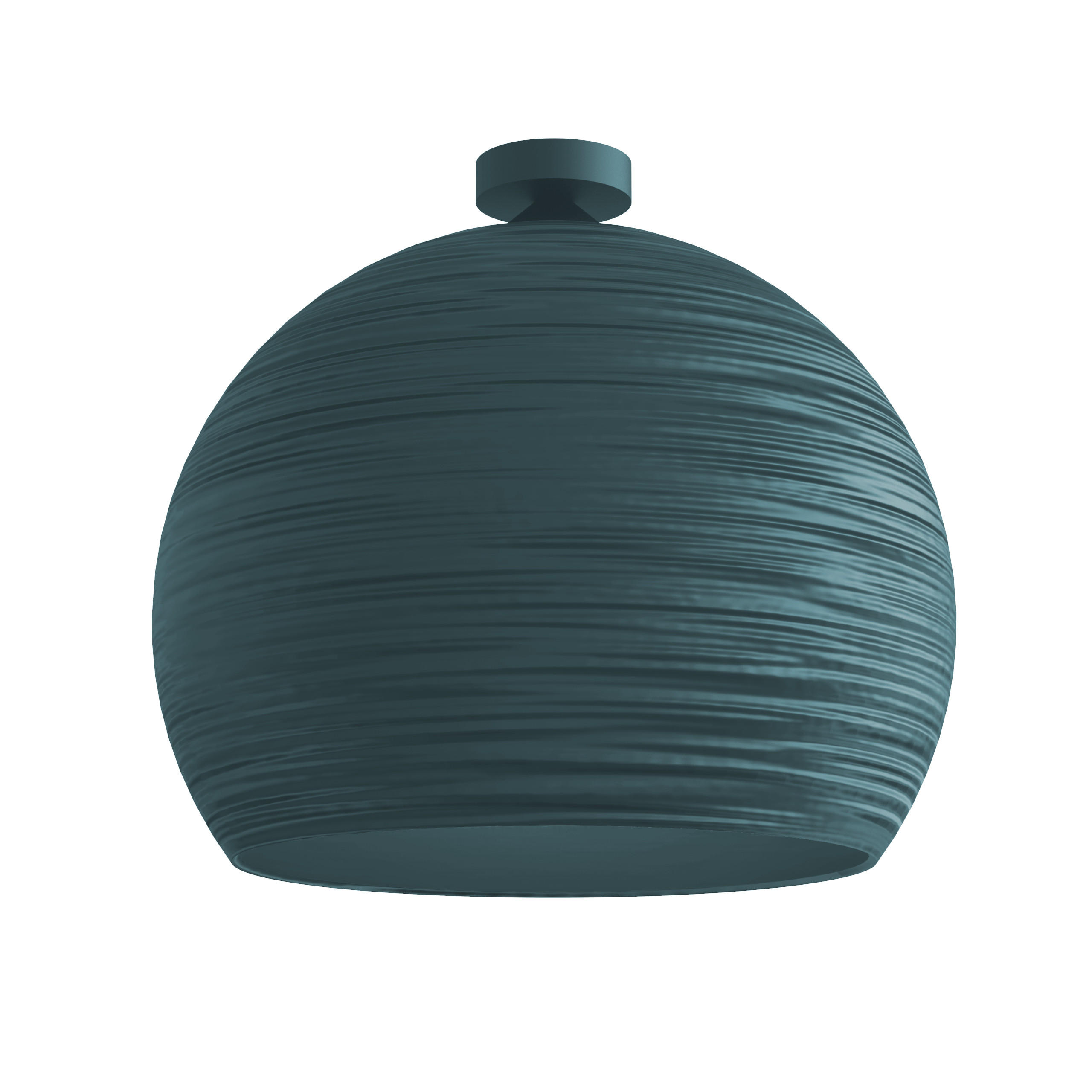 DECKENLEUCHTE - Blau, Metall (40/40/40cm) - Lumicom