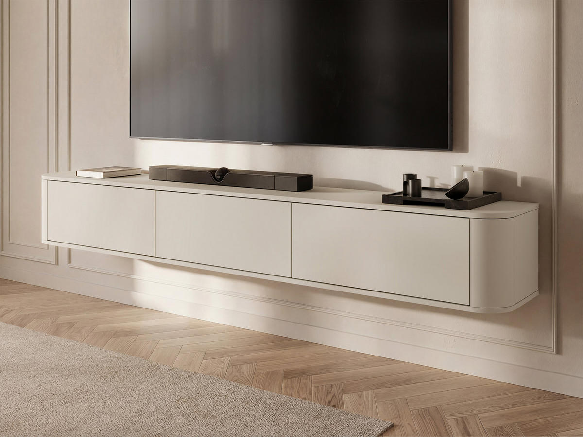 TV-LOWBOARD Hange - Kaschmir, Holzwerkstoff (200/29/34cm) - MIRJAN24