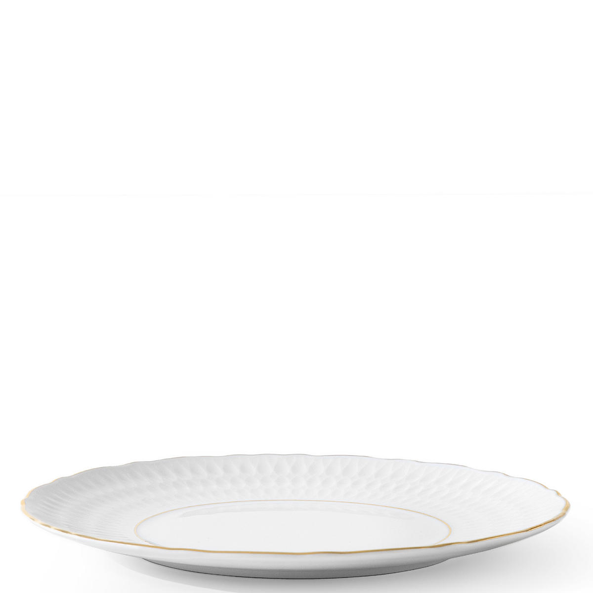 TELLER-SET DESSERTTELLER 6-tlg aus Porzellan - Weiß, Keramik (17cm) - KONSIMO®