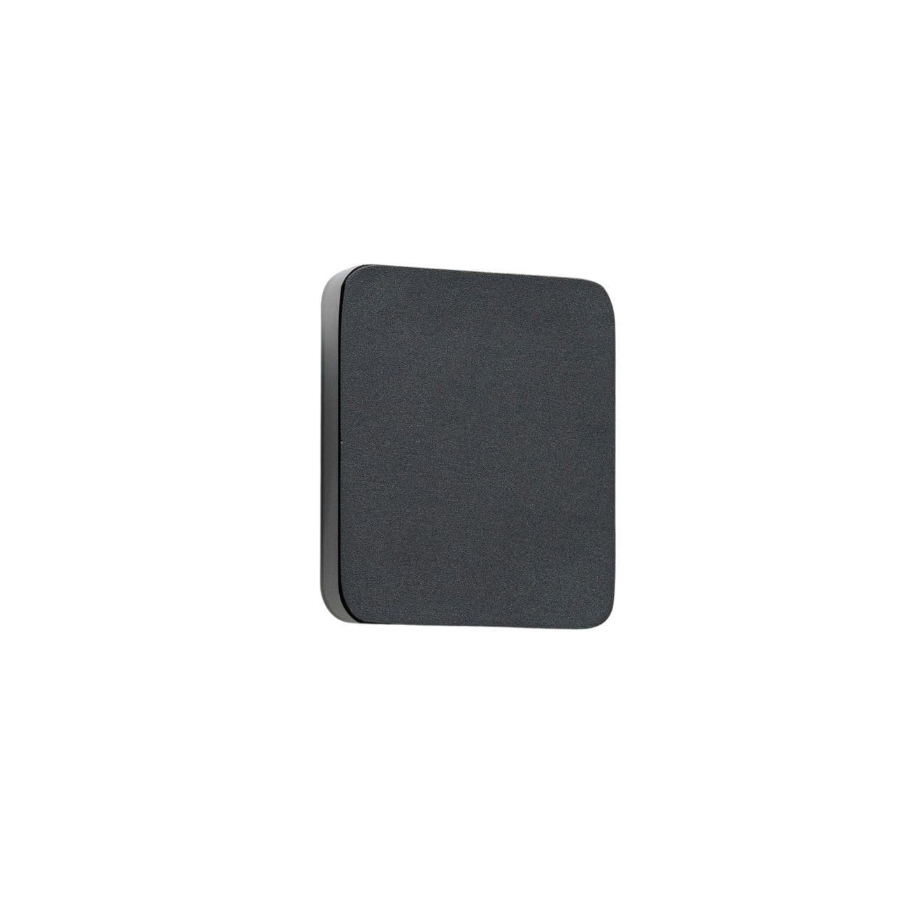 WANDLEUCHTE Eporedia, Schwarz, 13cm - Schwarz, Metall (13/13/13cm) - KOSILUM