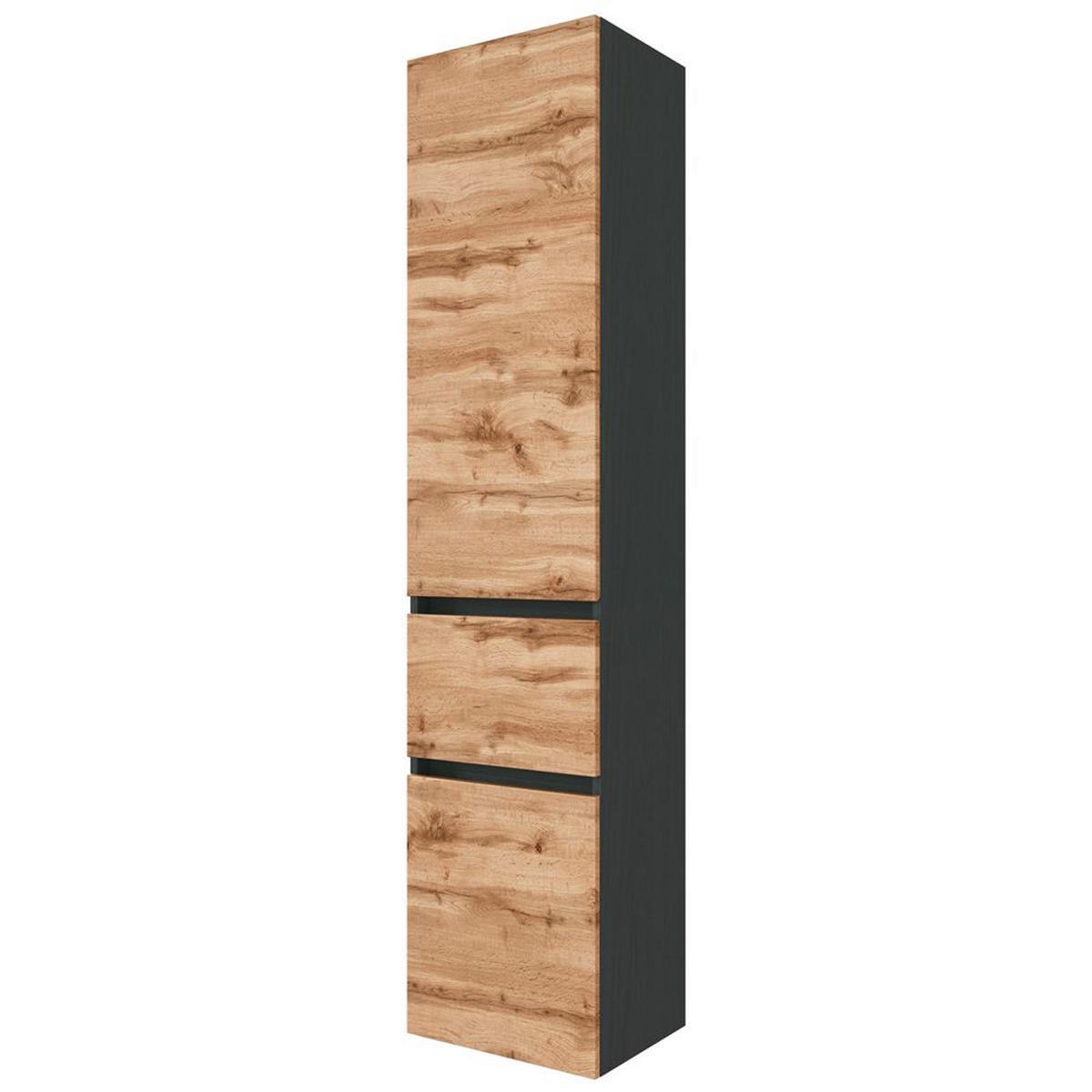 BADMÖBEL-SET 5-TLG. Lourosa-03 - Braun/Grau, Holzwerkstoff (240/200/47cm) - Lomado