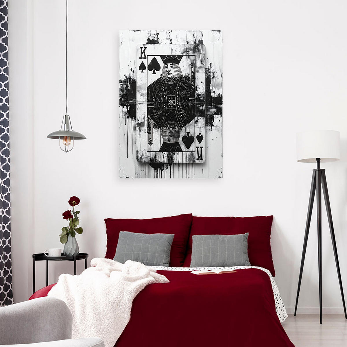 LEINWANDBILD Hobby und Bildung 80x120cm - Schwarz, Textil (80/120cm) - Feeby