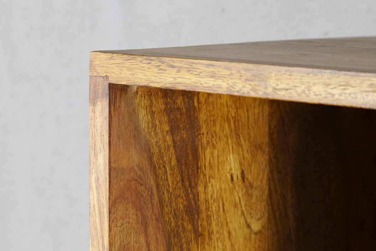STANDREGAL MAKASSAR Sheesham Natur 150 cm - Braun, Holz (50/150/30cm) - riess-ambiente